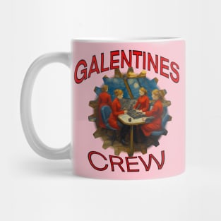 Galentine crew on submarine Mug